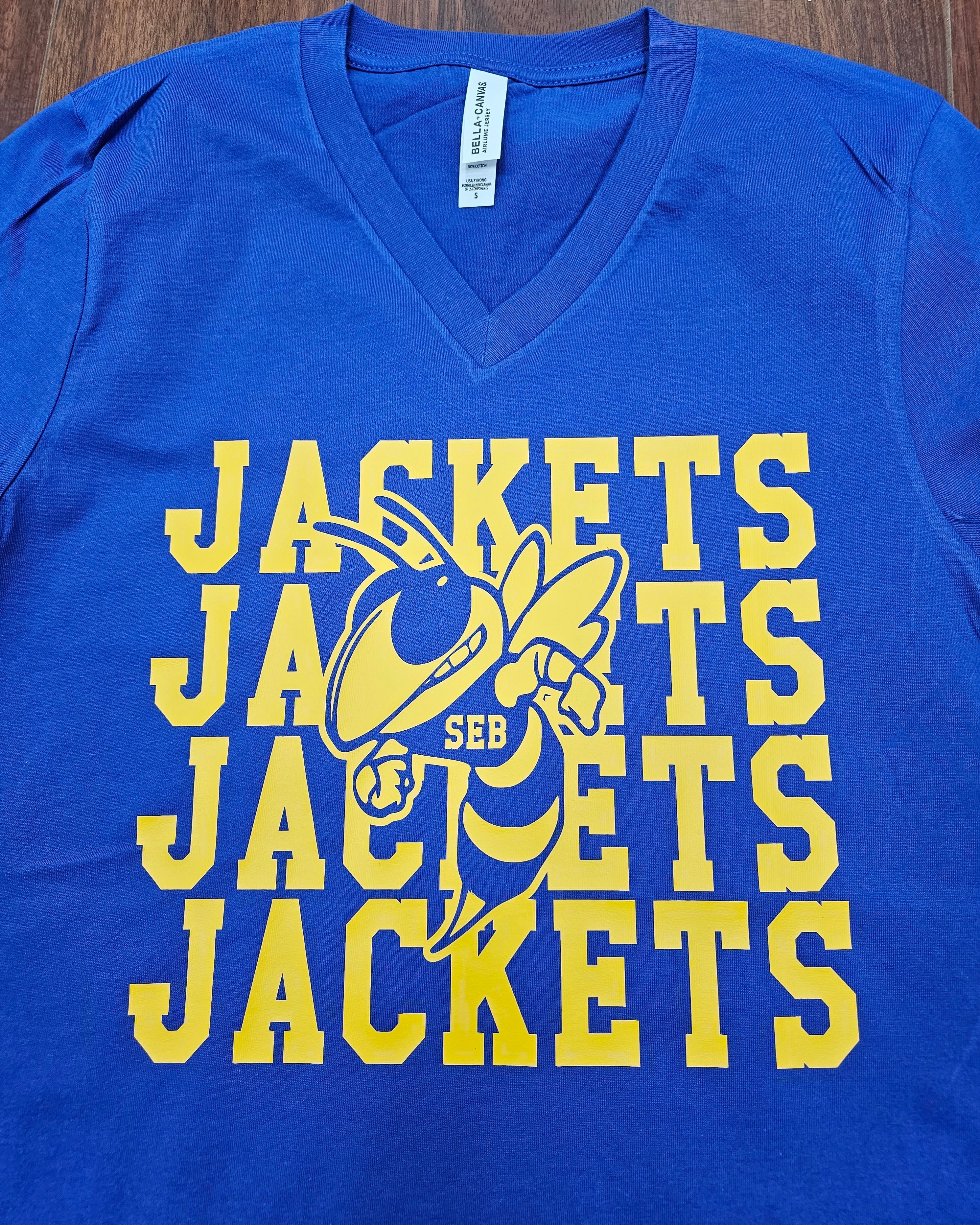 School Spirit Tee Bella V-Neck