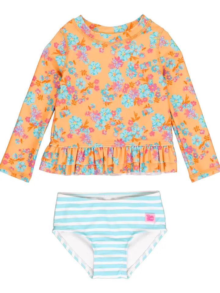 Vibrant Valley 2 pc. Rash Guard