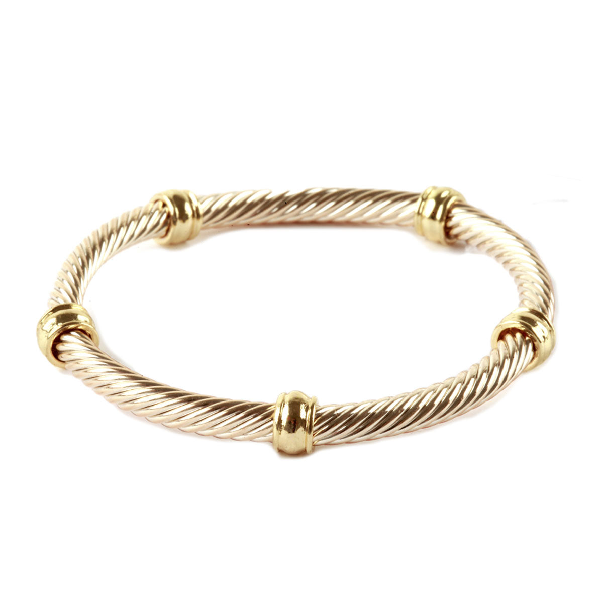 Cable Cuff Bracelet