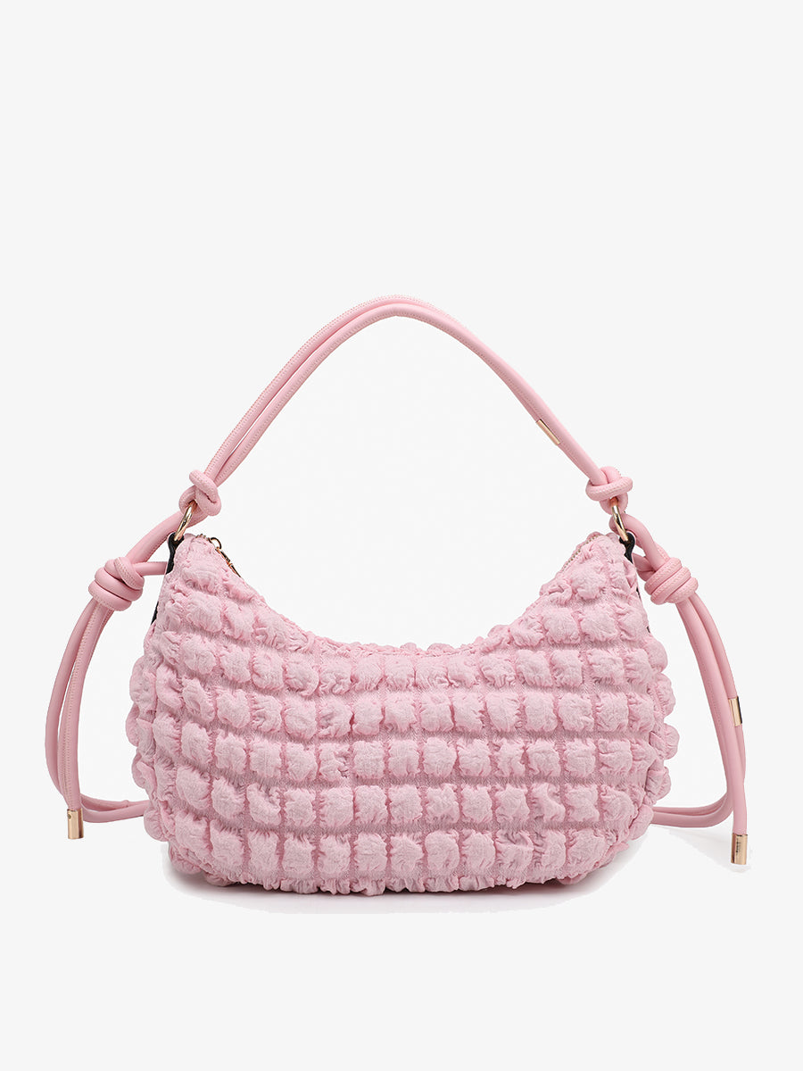 Nelly Quilted Puffy Shoulder Bag