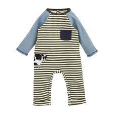 Cow Striped One Piece