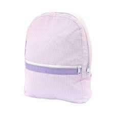 Seersucker Backpack Large