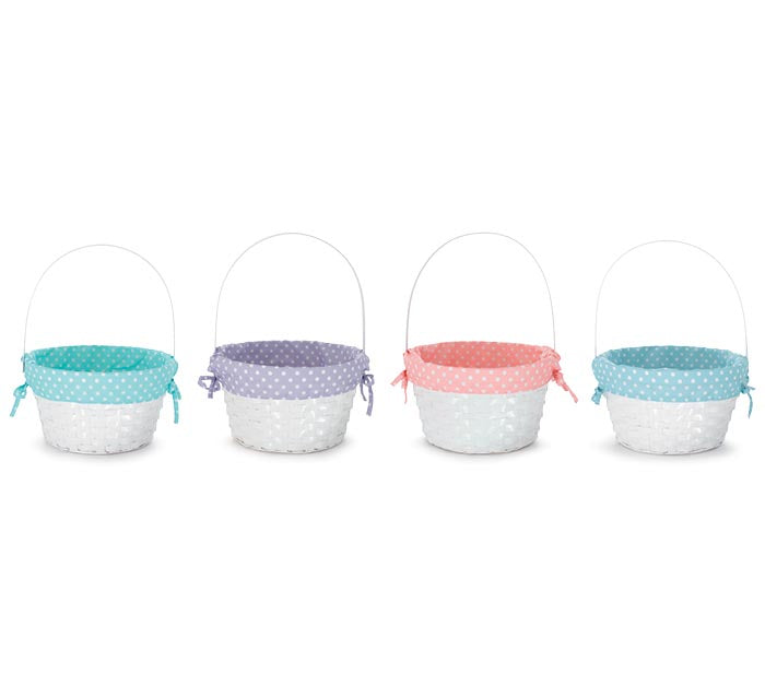 Bamboo Dot Basket