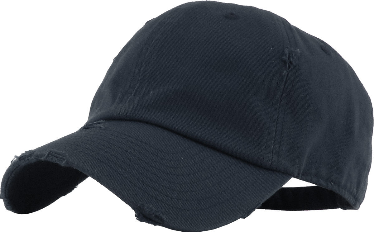 Premium Distressed Baseball Cap