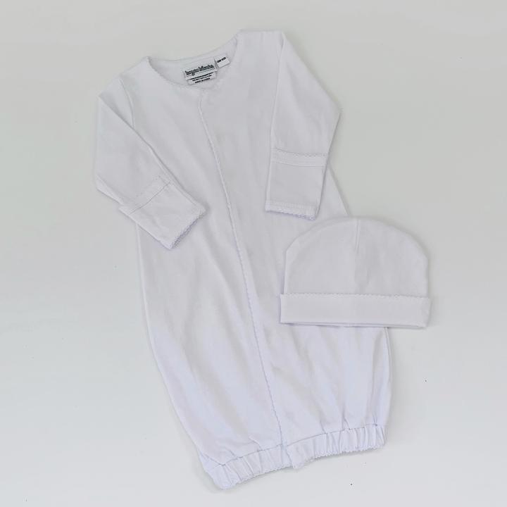 Picot Trim Gown