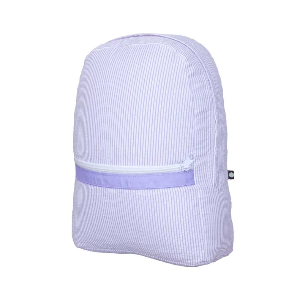 Seersucker Backpack Large