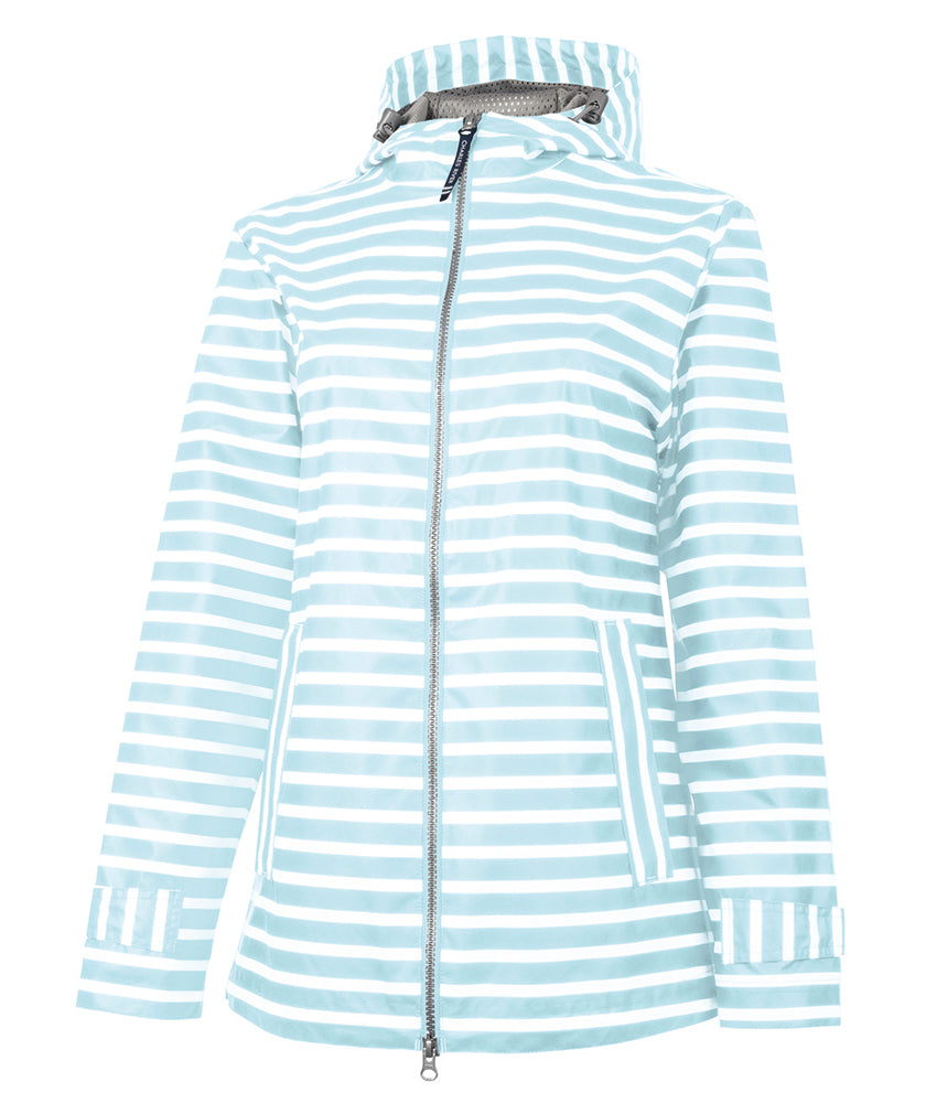New Englander Printed Rain Jacket