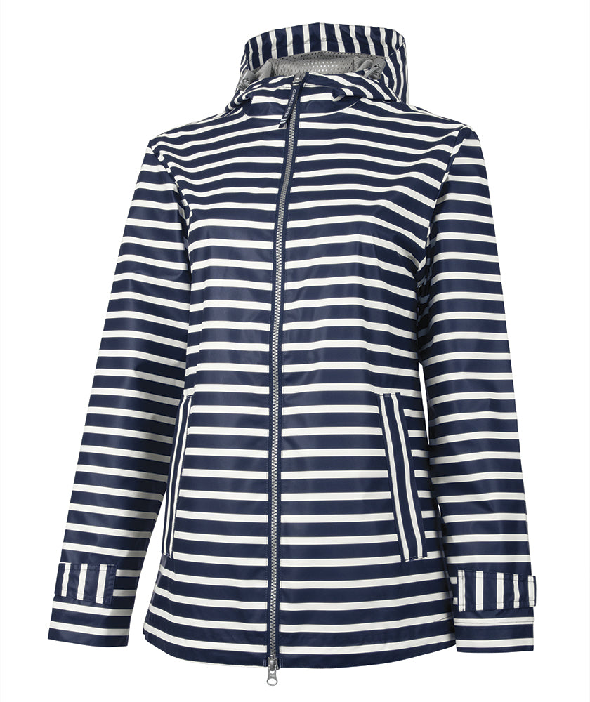 New Englander Printed Rain Jacket