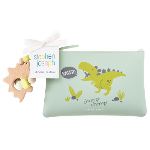 Silicone Teether w/ Pouch